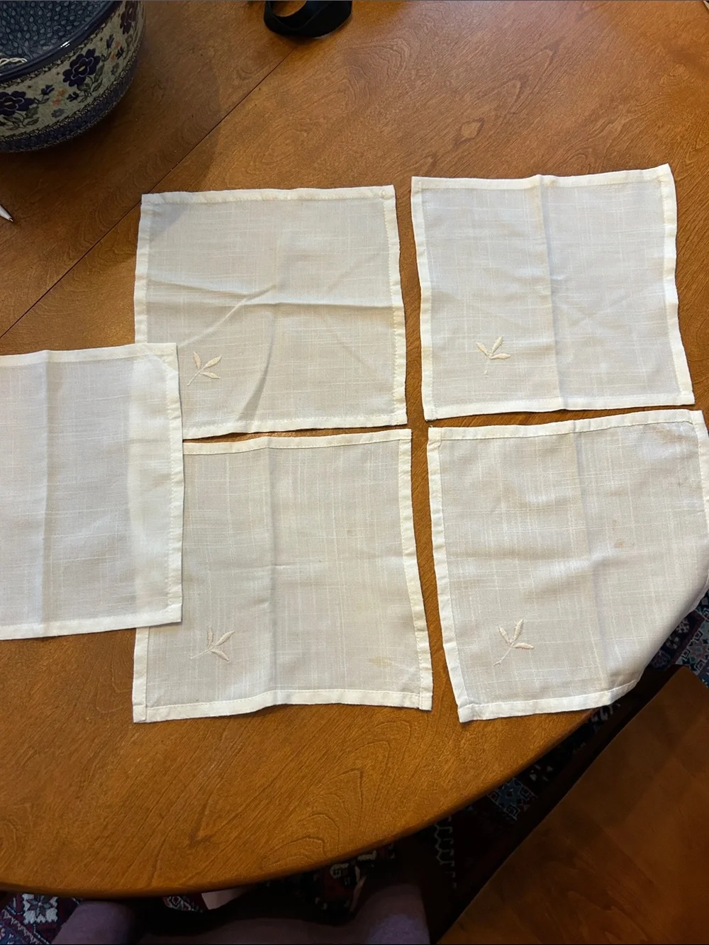 Vintage Hand Crafted Irish Linen from Ballymote Ireland  Table Cloth/Napkins